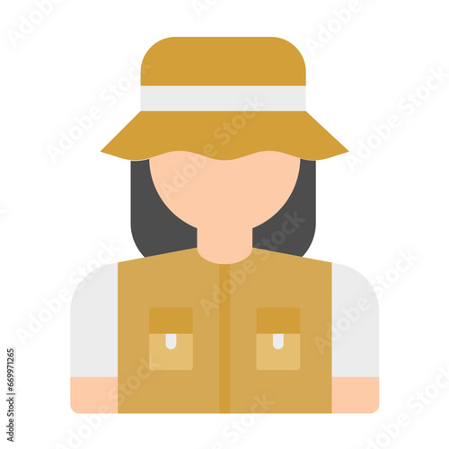 Fisherwoman Icon Style