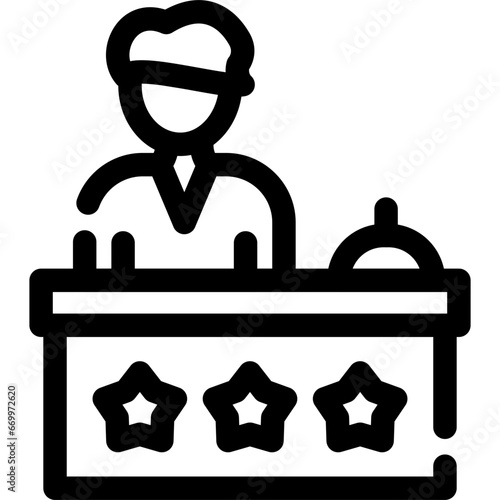 Receptionist Icon