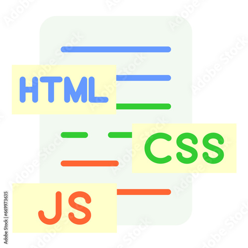 Html Js Css Icon Style