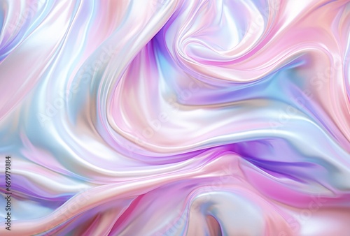 Wallpaper Mural the texture of holographic foils with light, fluid formation, soft pastel, colorfu, light white Torontodigital.ca