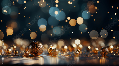 A captivating bokeh background
