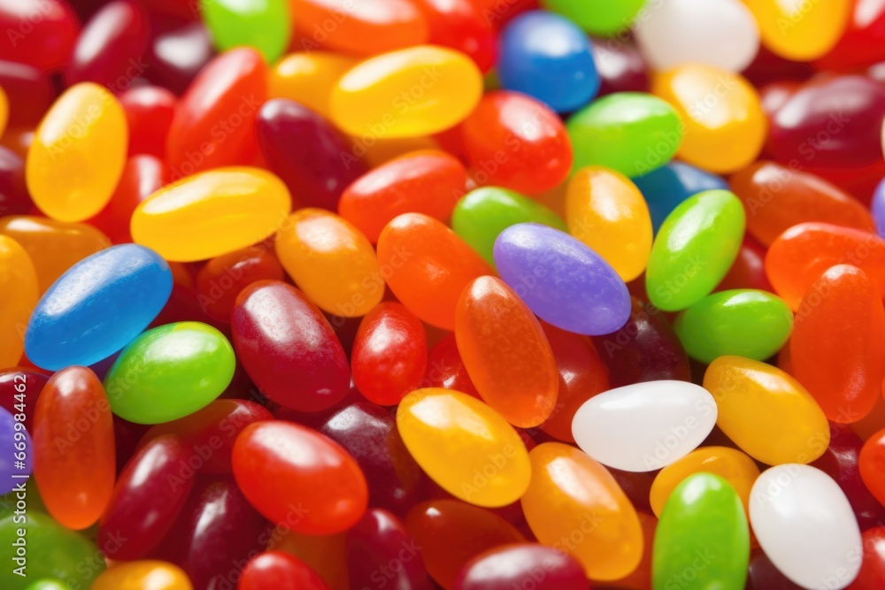 macros of different colored jelly beans filling the frame macros of different colored jelly beans filling the frame