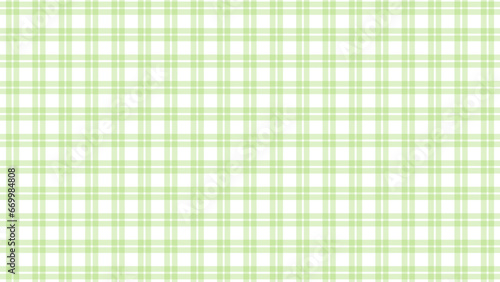 Green and white checkered plaid background