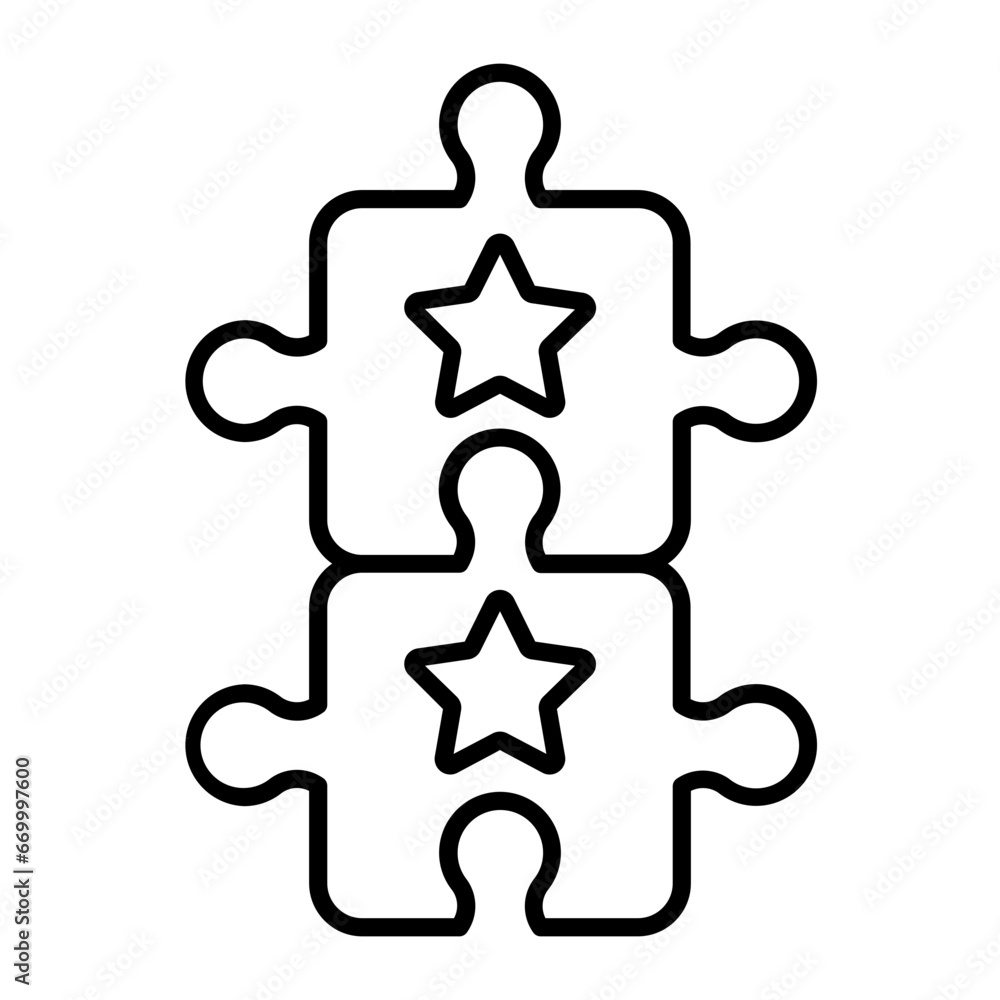 Obraz premium Strategy Outline Icon