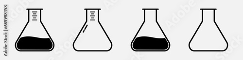 Chemical flask