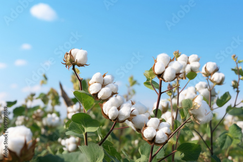 Beautiful Cotton Fields from photo