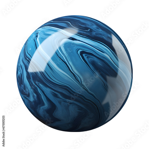 blue marble ball