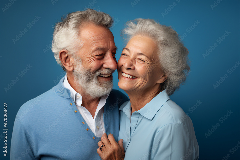 Generative AI photo picture of cute couple walking together enjoying happy marriage Generative AI photo picture of cute couple walking together enjoying happy marriage