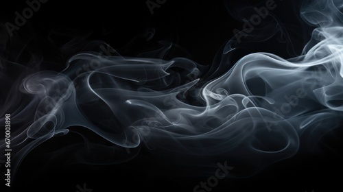 smoke on a black background. High quality photo, background, design, pattern, modern, bright, fog and smoke, illustration, art, abstract backgrounds, creativity