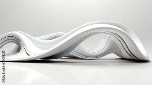 white and blue ball. isolated on a white background.