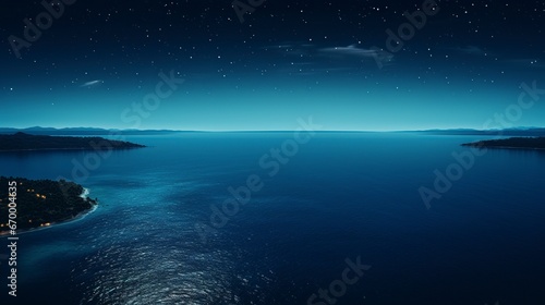 Calm Sea at Night © emir