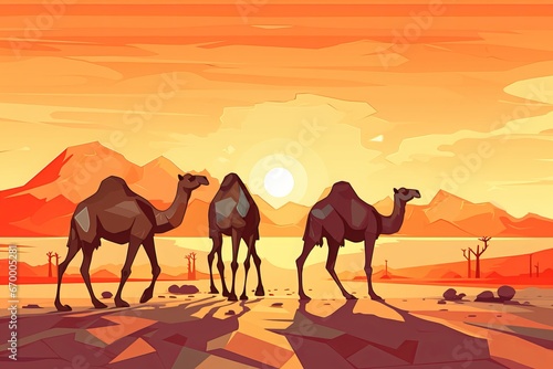 Camels of the Desert  Witnessing the Resilience and Grace of Earth s Ship of the Desert