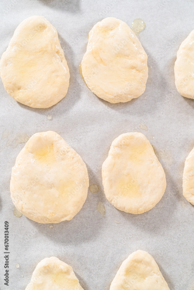 Homemade naan dippers Homemade naan dippers