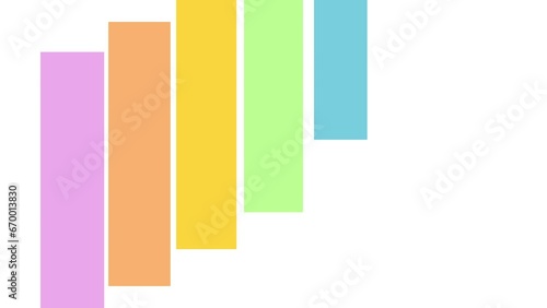 colorful background stripes video