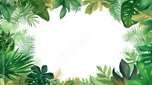 Seamless pattern  abstract art. Watercolor painting  children s wallpaper. Hand drawn plants. Palms  rainforest  leaves  flowers. modern Art. Prints  wallpapers  posters  cards  murals