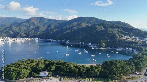 戸田港、日本のドローン映像、静岡県沼津市