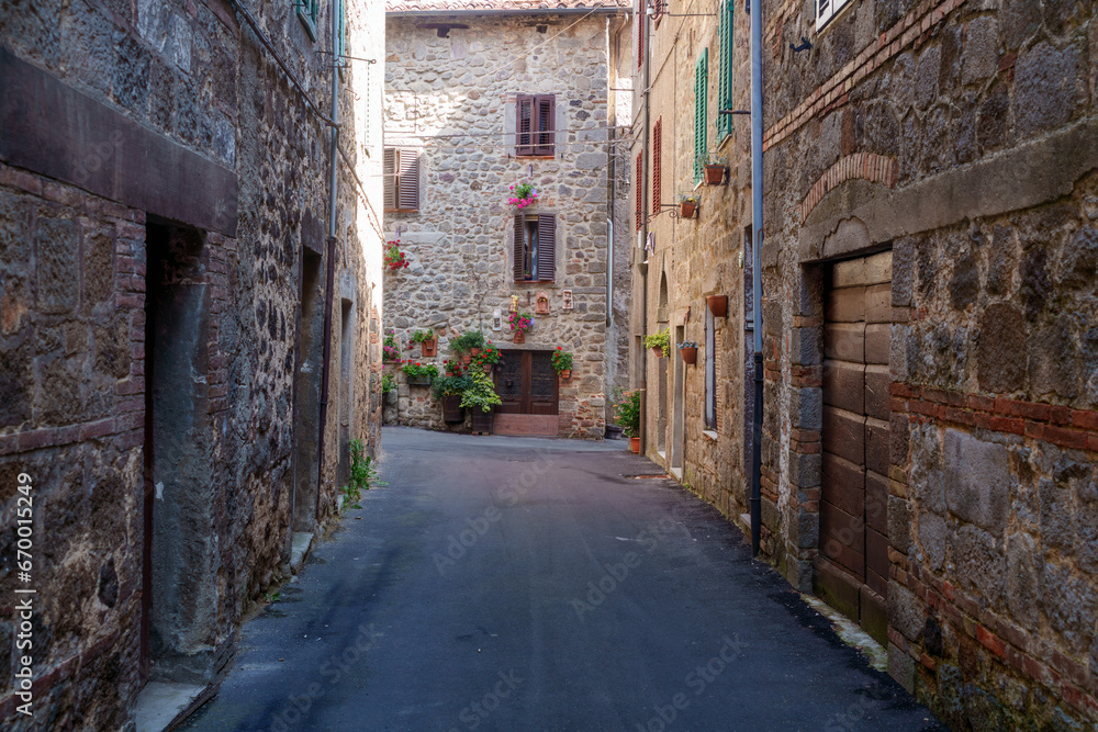 Abbadia San Salvatore, historic town in Tuscany