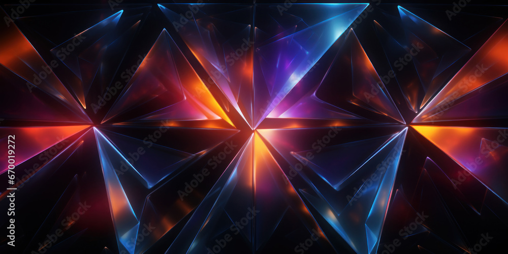 Vibrant neon squares and lines create a dynamic scene. Vibrant neon squares and lines create a dynamic scene.