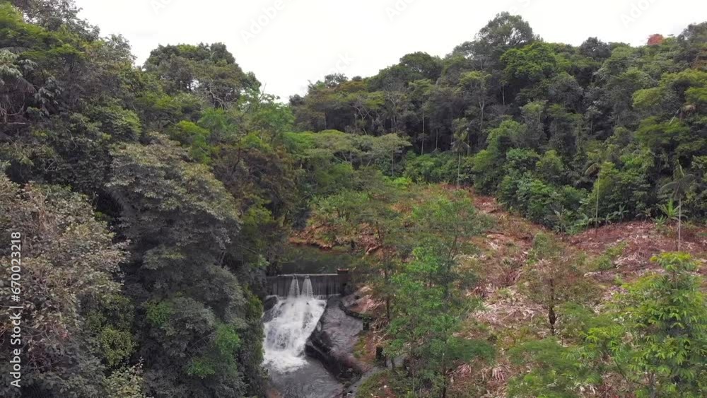 Aerial shots of Quibdo, capital of the department of Choco in Colombia, its landscapes and nature. Aerial shots of Quibdo, capital of the department of Choco in Colombia, its landscapes and nature.