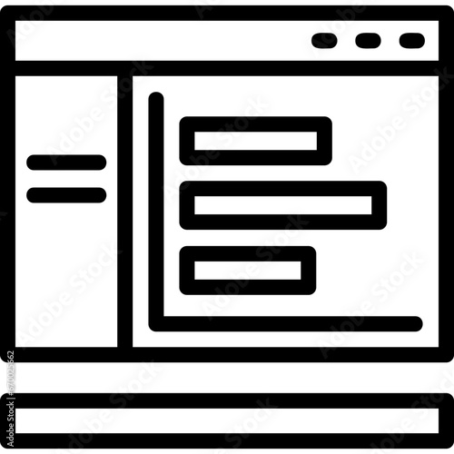 Bar chart Icon