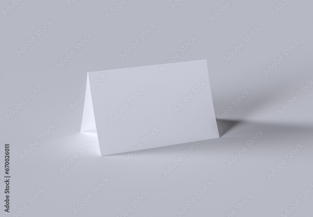 Business Cards Blank Mockup. 3D render. Business Cards Blank Mockup. 3D render.