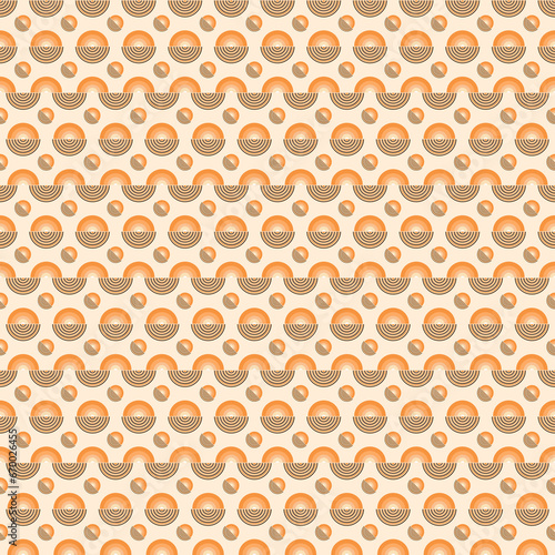 seamless pattern with circles