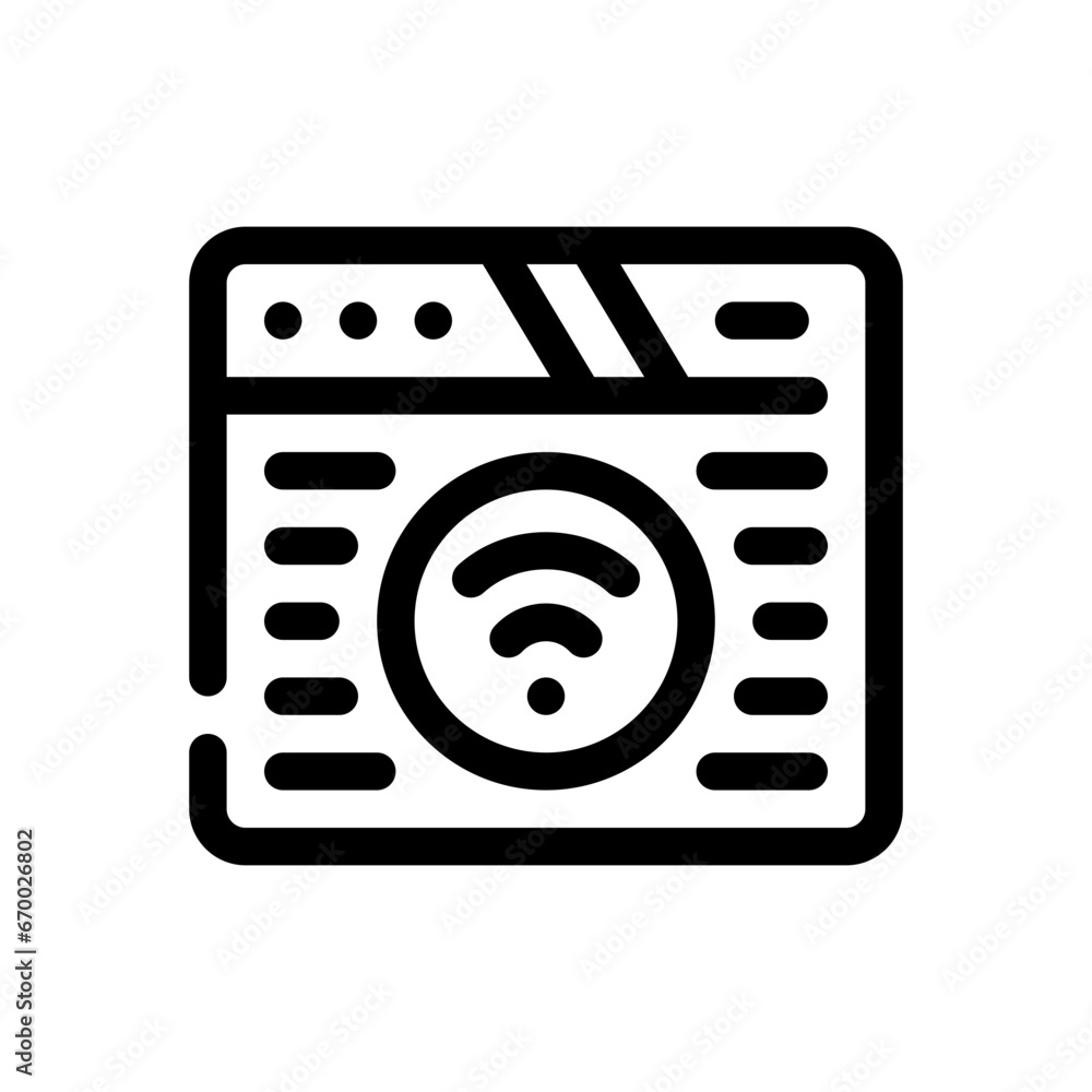 seo and web line icon seo and web line icon