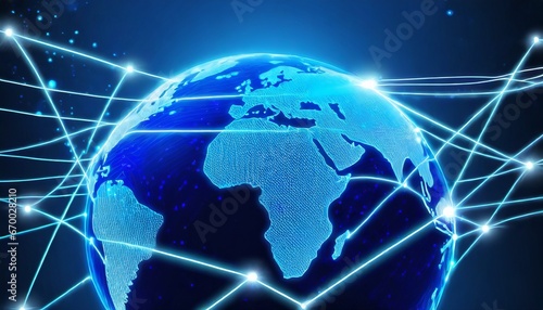 global network, communication, digitalization, universe