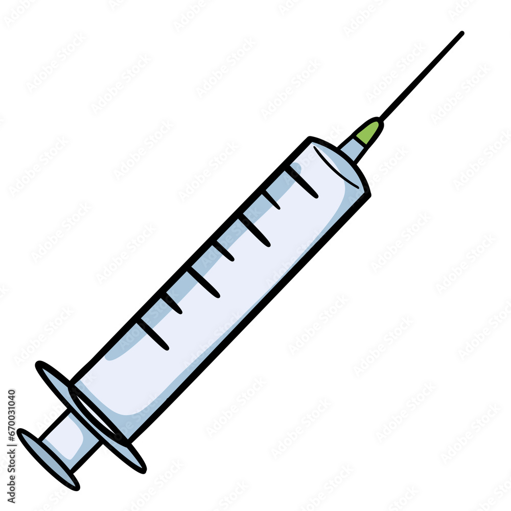 hypodermic syringe hypodermic syringe