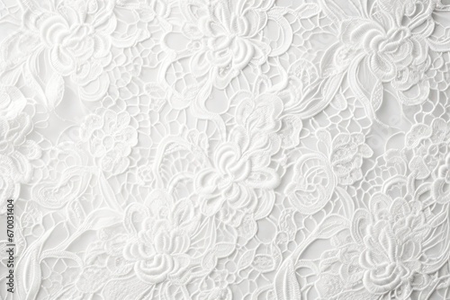 white lace background © Hugo