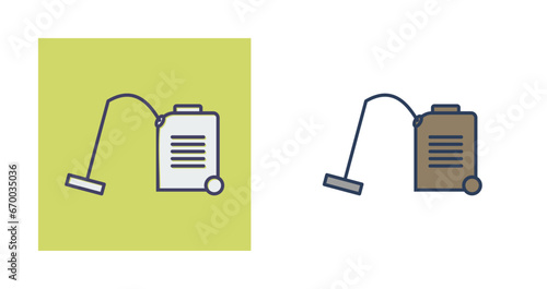 Vaccum Cleaner Vector Icon