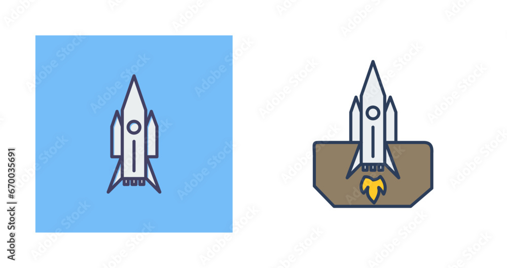 Space Shuttle Vector Icon Space Shuttle Vector Icon