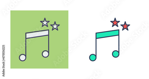 Fotografía Music Vector Icon