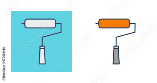 Paint Roller Vector Icon