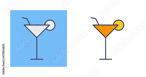 Cocktail Vector Icon