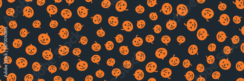 Seamless Halloween pattern