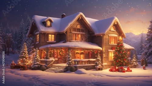 A cozy and warm Christmas home 28
