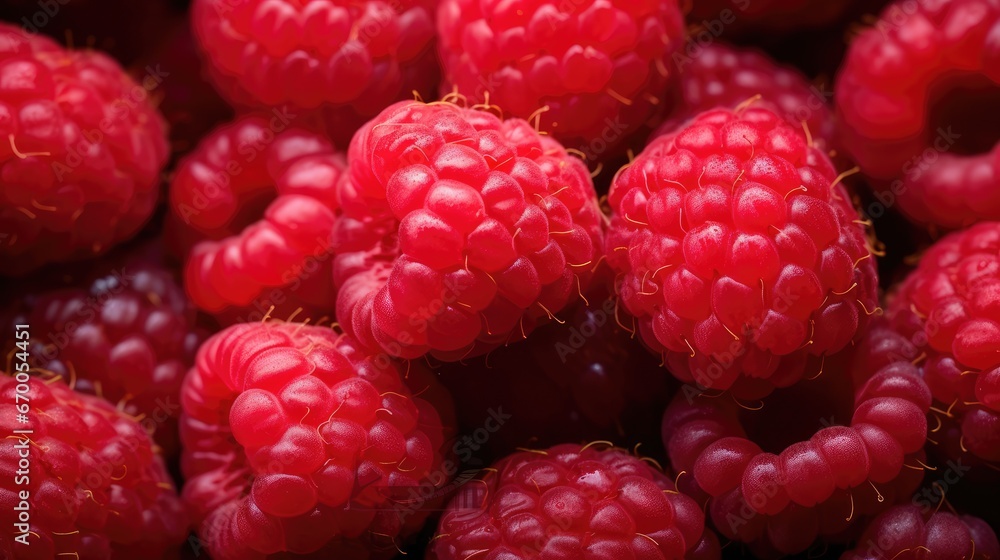 close up of raspberry close up of raspberry