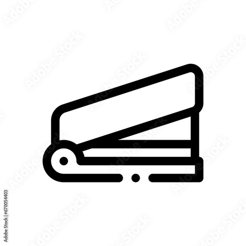 stapler line icon