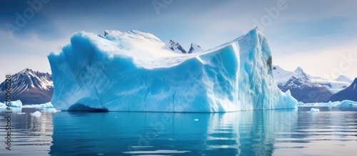 Iceberg in Argentinas Los Glaciares National Park