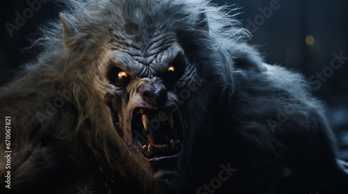 A fiercly looking Werewolf photo