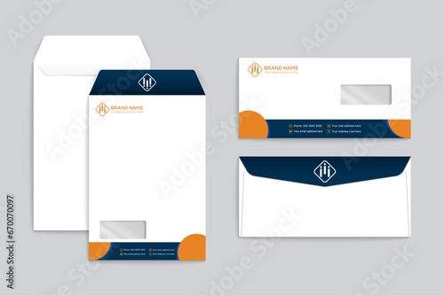 Marketing agency envelope design