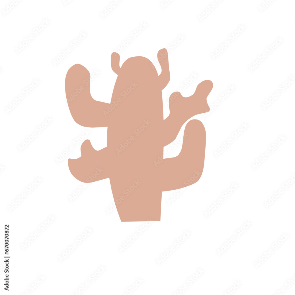 Obraz premium Ginger vector silhouette 