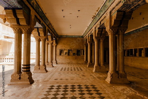 Bundi Palace In Rajasthan, India photo