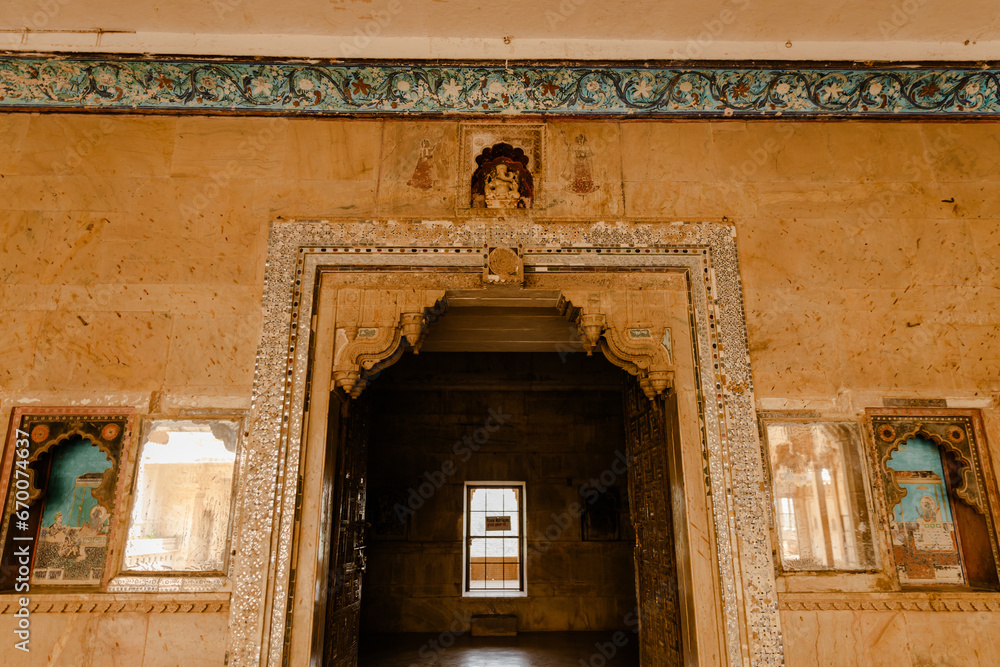 Bundi Palace In Rajasthan, India Bundi Palace In Rajasthan, India
