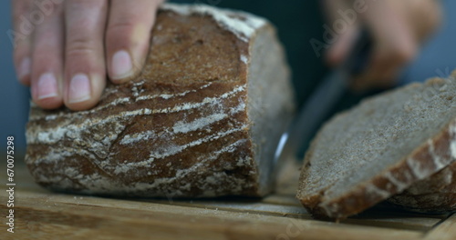 Traditional Bread Slicing with speed ramp