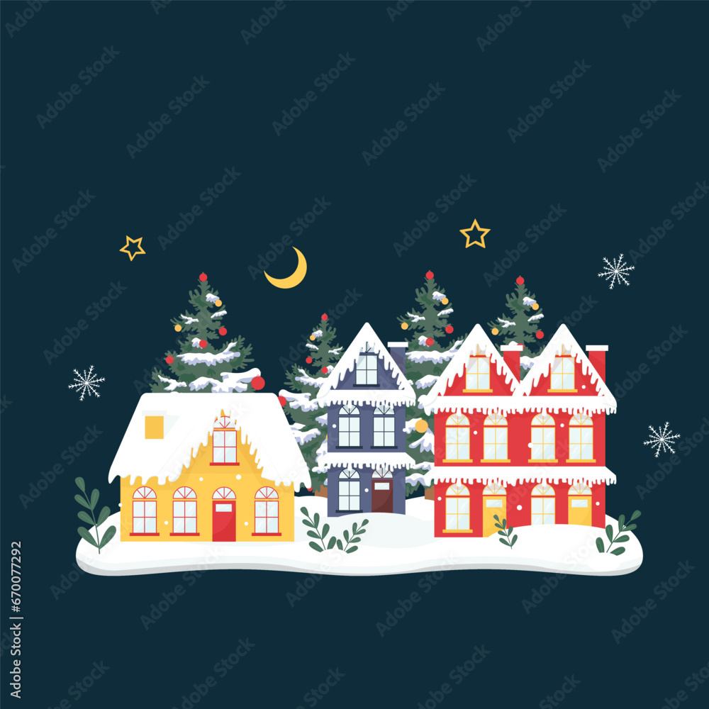 Christmas vector illustration design