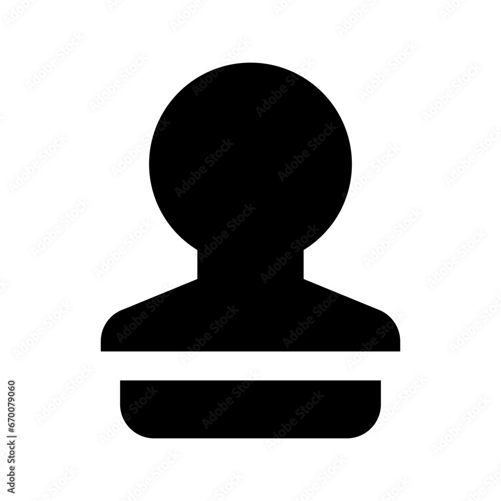 stamp line icon stamp line icon