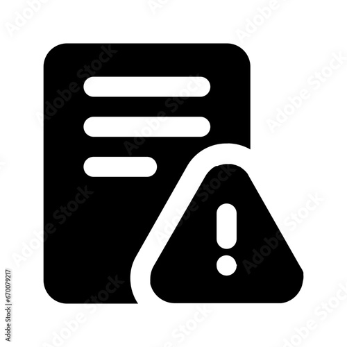 risks line icon
