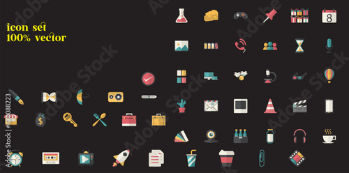 icon, set, vector, web, business, symbol, sign, design, icons, internet, media, logo, computer, website, illustration, phone, home, arrow, network, button, social, travel, mobile, seo, flat